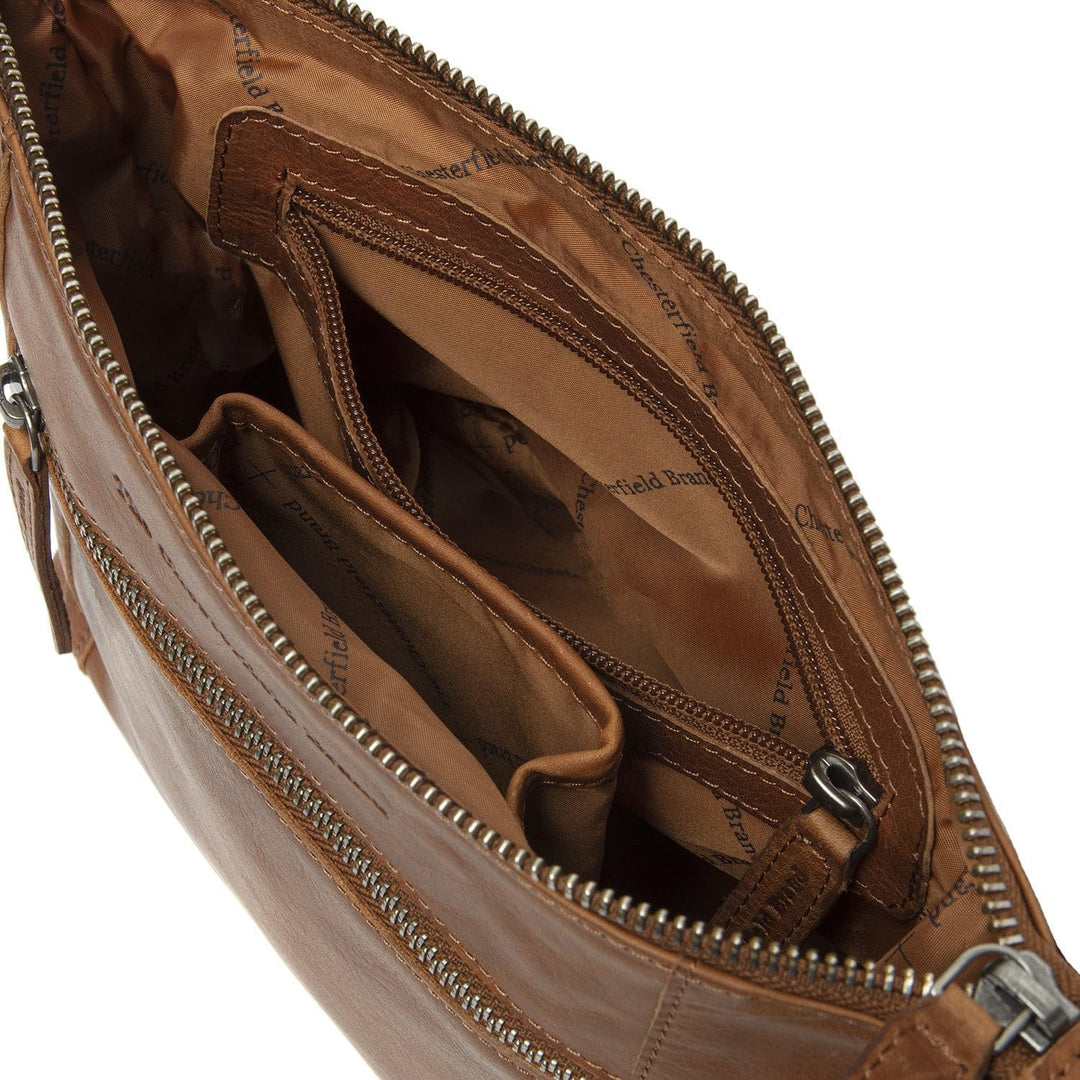 The Chesterfield Brand Faro - Schultertasche 23 cm Cognac, Cognac