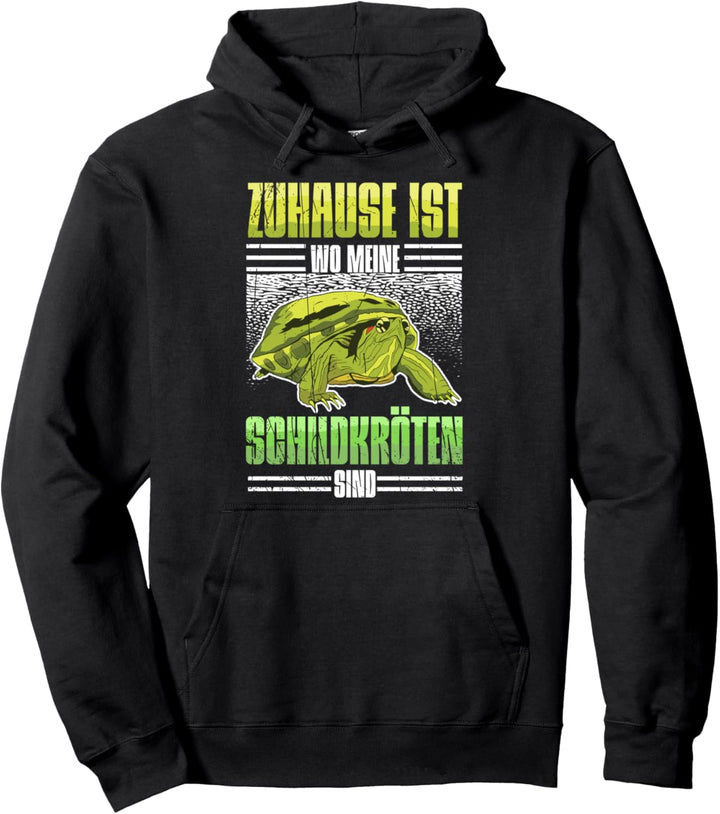 Schildkröte Züchter Wasserschildkröte Sumpfschildkröte Pullover Hoodie