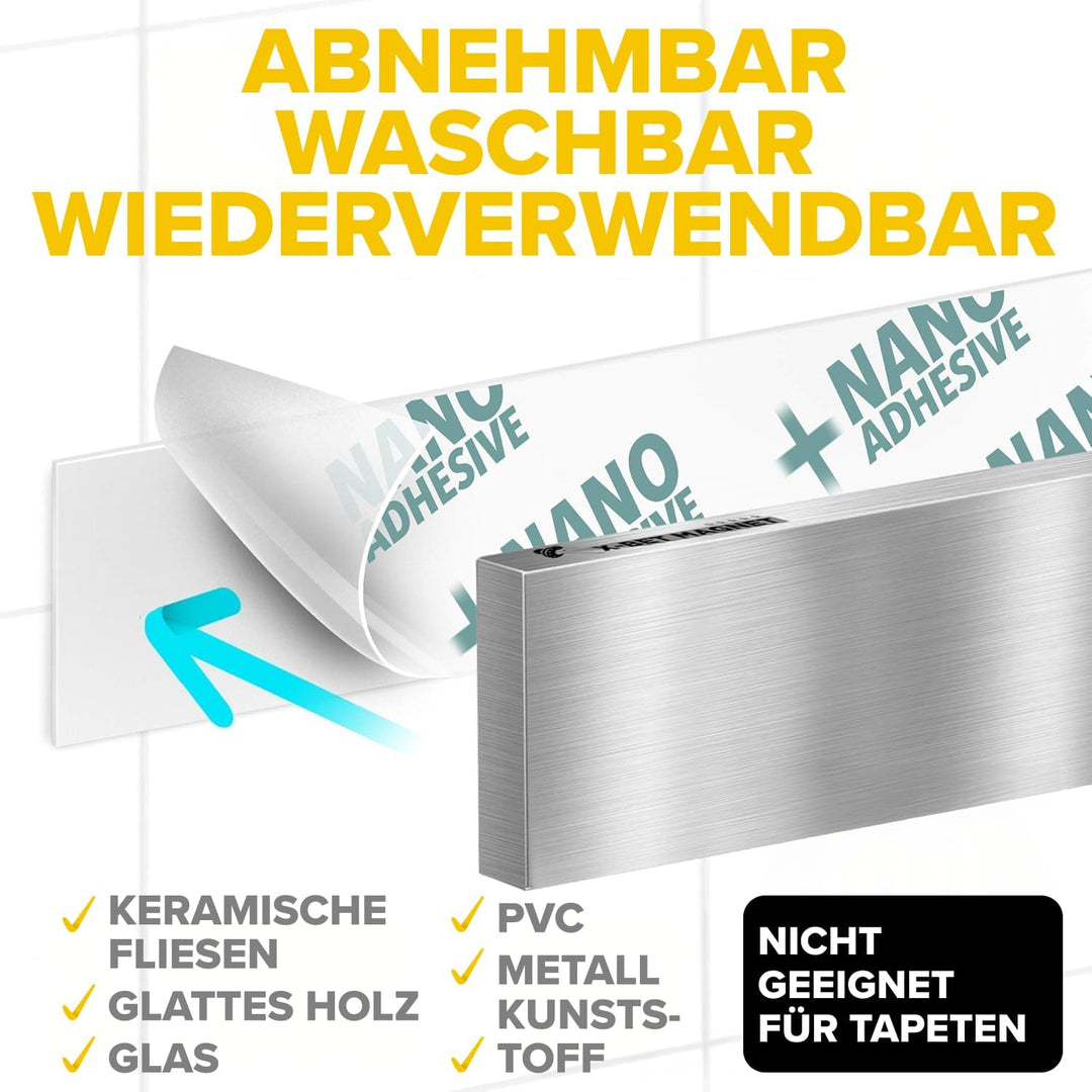 Messer Magnetstreifen mit Kleber (40 CM), 40 CM