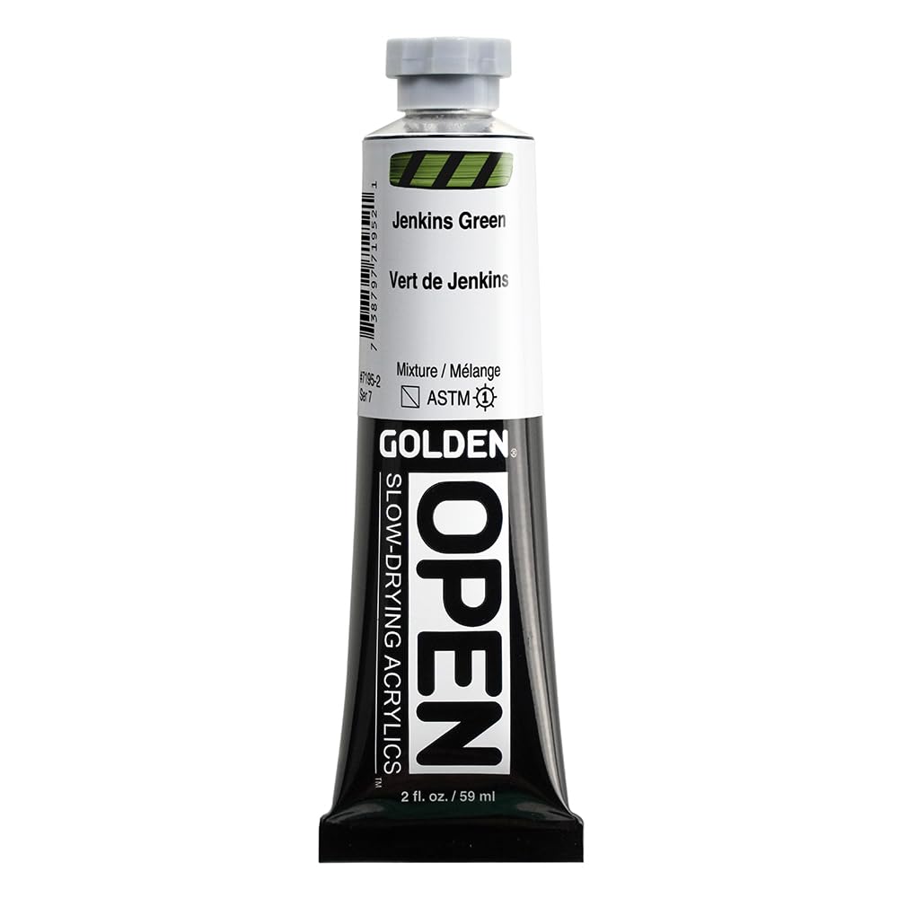 Golden OPEN Acrylfarben, 60 ml, 7195 Jenkins Green