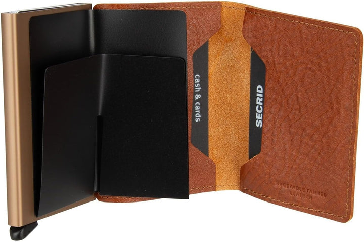 Secrid Geldbörse Slimwallet Veg Tanned, Caramello-sand