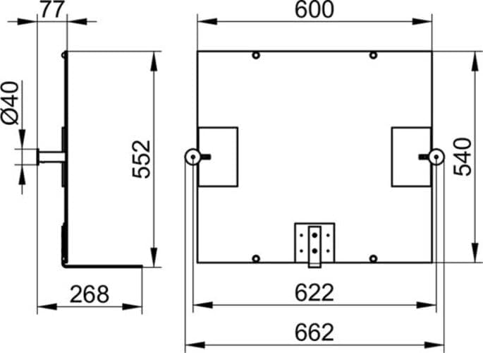 Keuco 34986172000 Plan Care Kippspiegel Aluminium-Finish