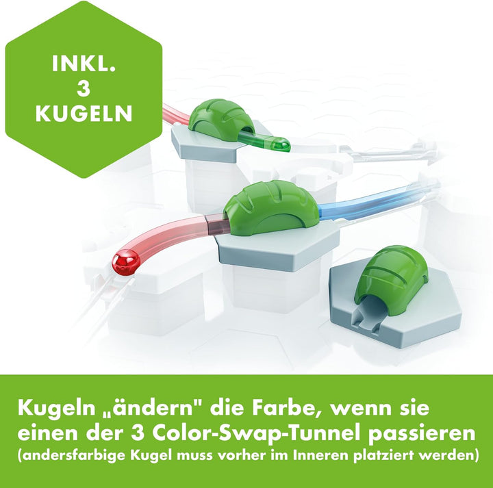 Ravensburger GraviTrax Element Color Swap 22437 - Erweiterung für Deine Kugelbahn - Murmelbahn und K