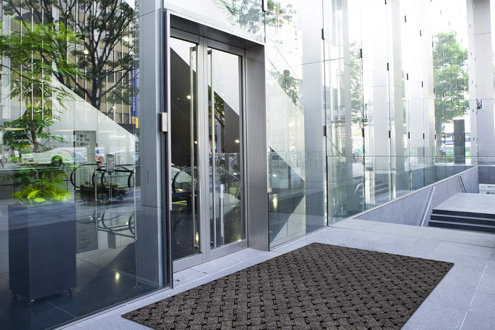 rugsx Runner - Türmatte rutschfest Vectra 316 Draussen Innen beige 100x440 cm 100x440 cm Vectra Beig