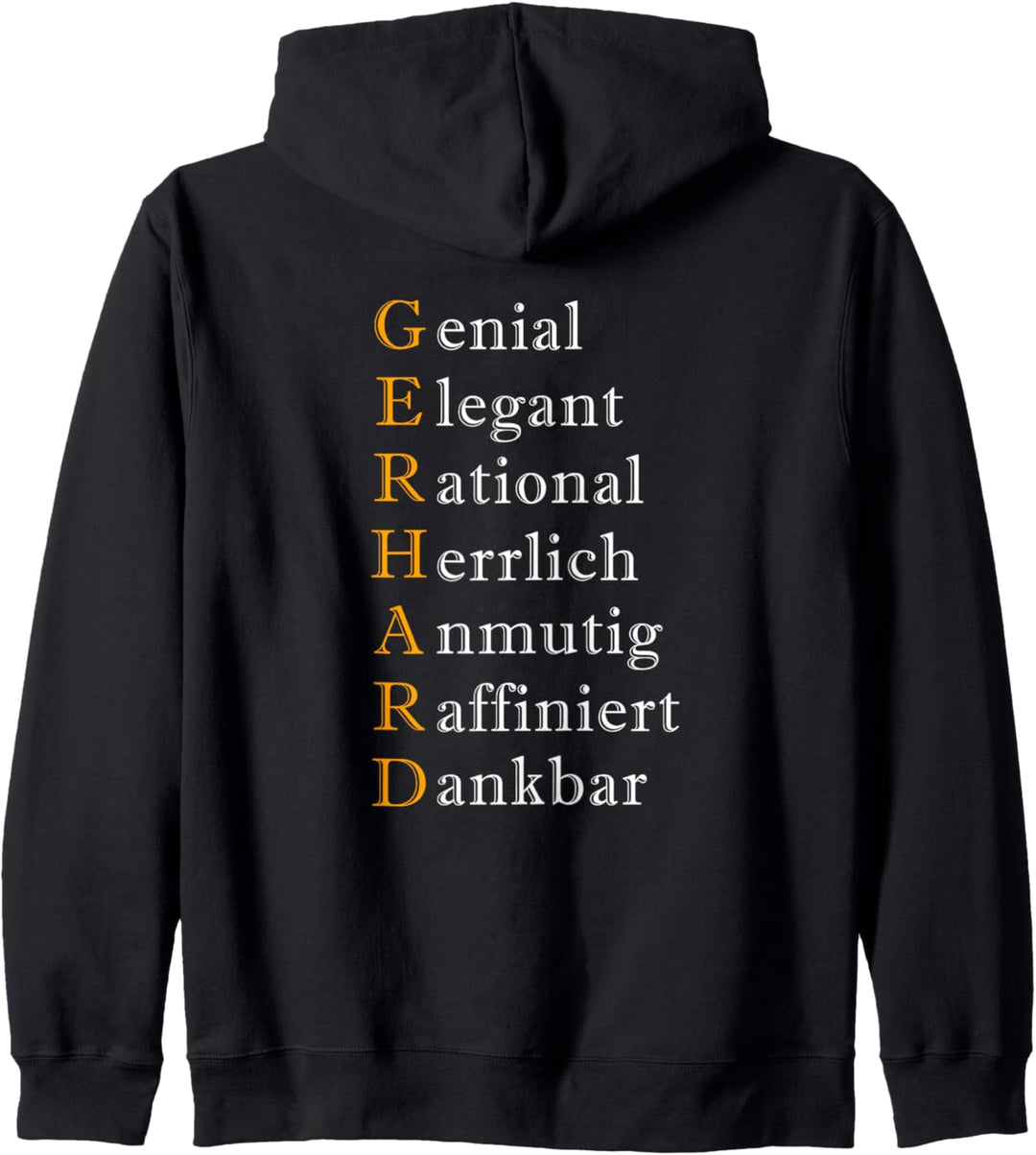 Gerhard witziges Geschenk Kapuzenjacke