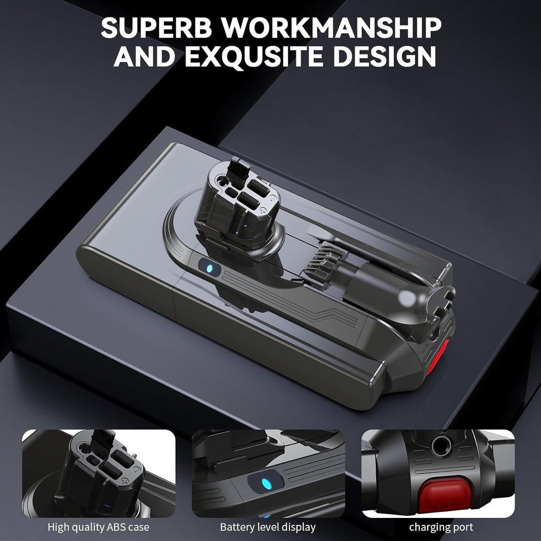 V11 Akku, Morpilot 25.2V 8000mAh Ersatzakku für SV15/SV16/V11 Outsize/Absolute Extra/Absolute Pro/Fl