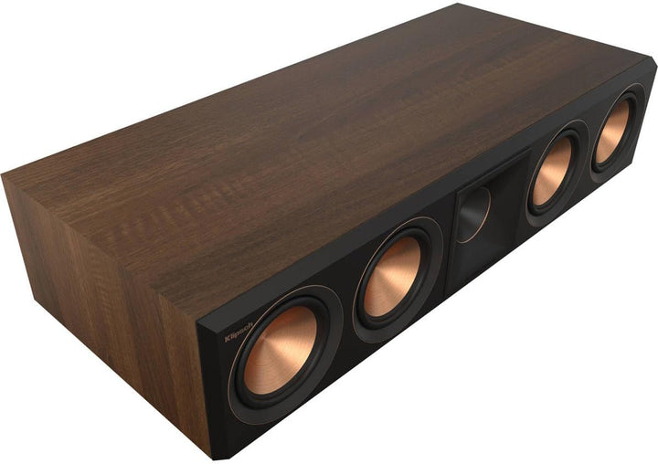klipsch Reference Premiere RP-504C II Mittelkanal-Lautsprecher aus Walnussholz Braun, Braun