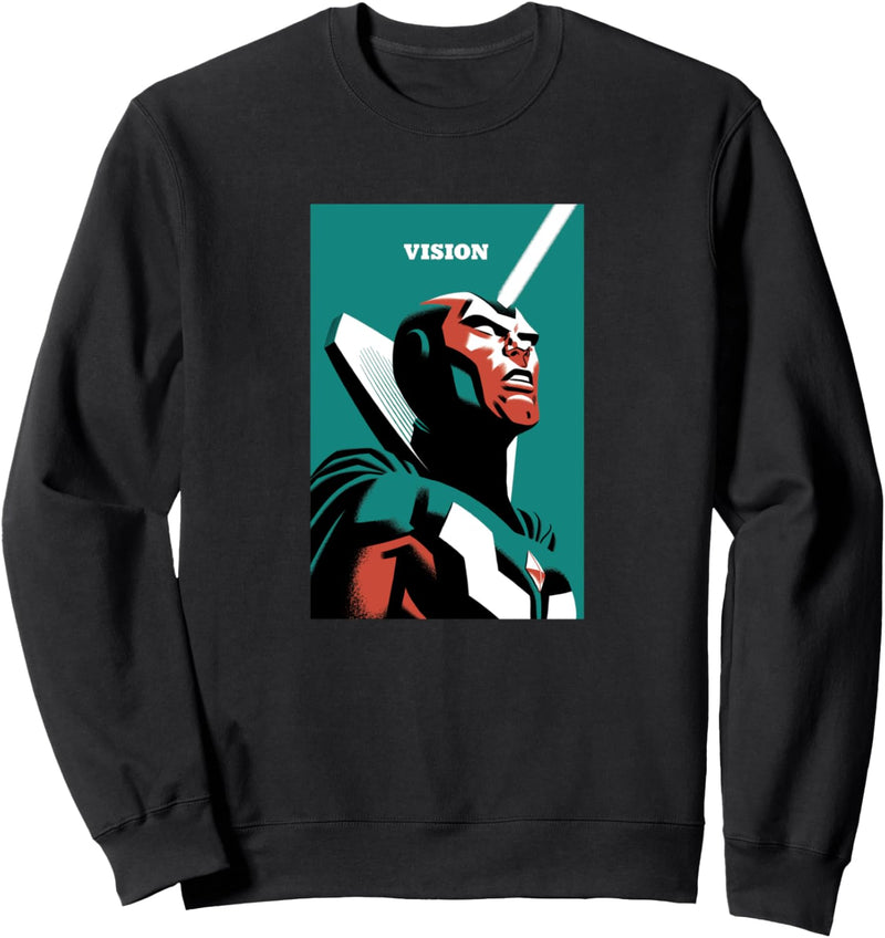 Marvel Vision Simple Poster Sweatshirt