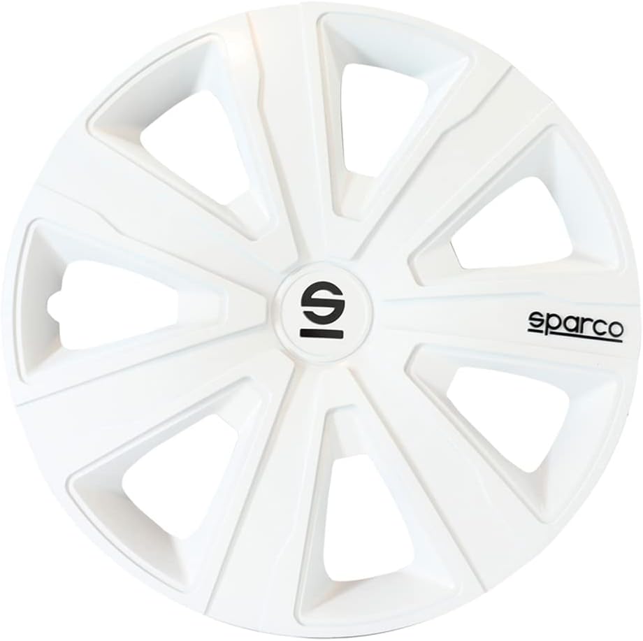 Sparco Radzierblenden Palermo - 14-Zoll - Weiss - Satz mit 4 Stück