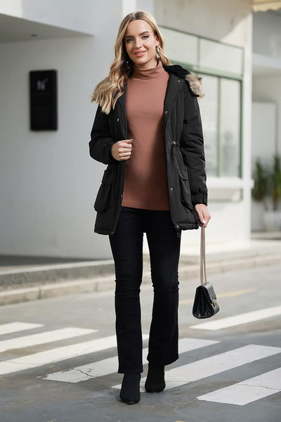 Maacie Tragejacke Umstandsjacke Umstandsmode Winter 3 In 1 Schwangerschaftsjacke Mit Babyeinsatz Ums