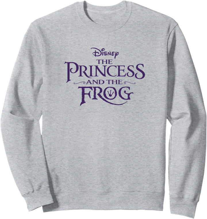 Disney The Princess And The Frog Classic Title Logo Sweatshirt