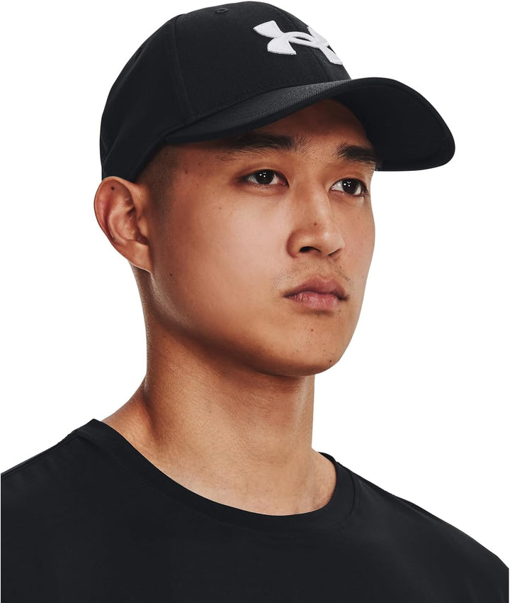 Under Armour Mens Iso-chill ArmourVent Fitted Baseball Cap M-L Schwarz, M-L Schwarz