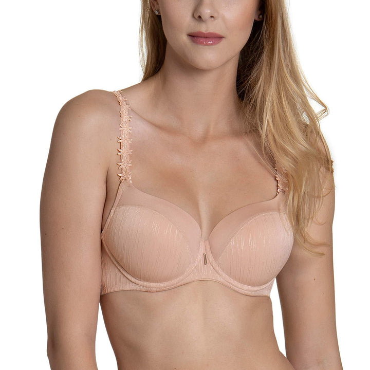 Lisca Damen Gracia Schalen BH 20251 75C Peach Champagne Pink, 75C Peach Champagne Pink