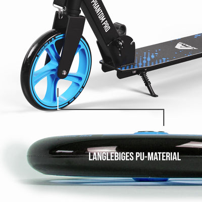 Apollo City Scooter 200mm Ersatzräderset - Pro Wheels mit ABEC 7 Kugellager, Roller Rad Ersatz-Räder