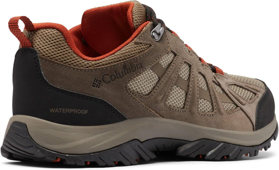 Columbia Redmond III WP wasserdichte Wanderschuhe für Herren 40 EU Pebble X Dark Sienna, 40 EU Pebbl