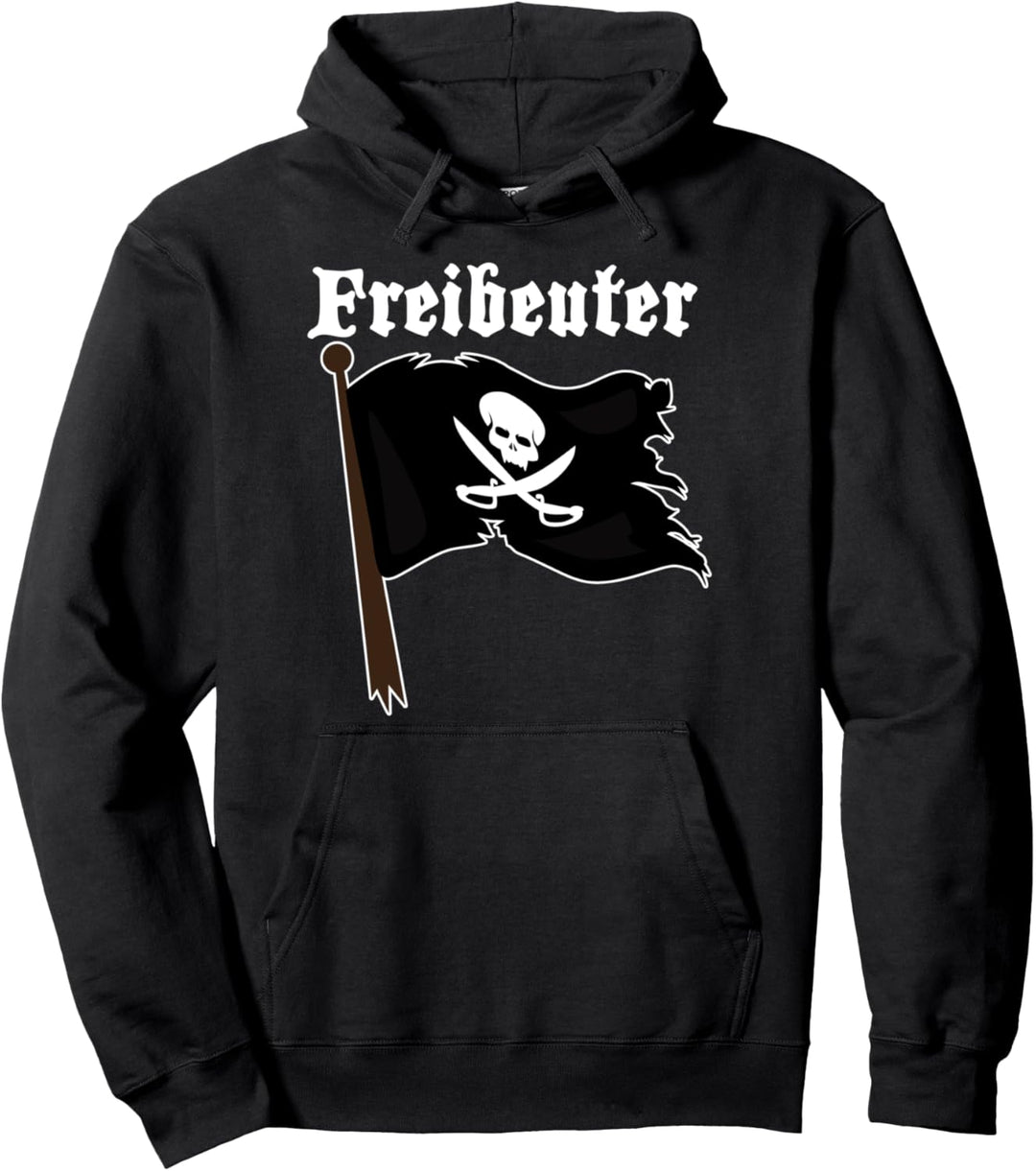 Totenkopf Flagge T-Shirt für Kapitäne und Seeleute Pullover Hoodie