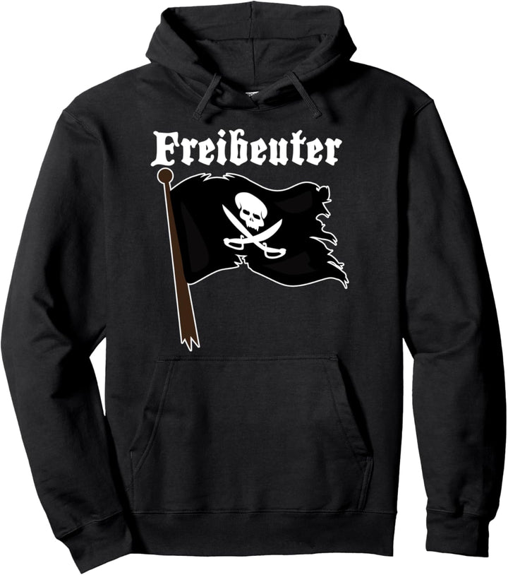 Totenkopf Flagge T-Shirt für Kapitäne und Seeleute Pullover Hoodie