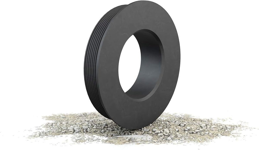 Crassus Gummiadapter CGA, TPE, 1 Stück, 123-130 mm auf 102-110 mm, CRA10008, 123-130 mm auf 102-110