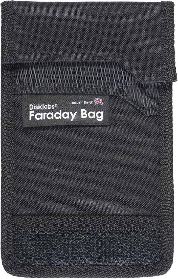 Disklabs Phone Shield (PS1) Faraday-Tasche für Handys und Smartphones, Block-sSgnal WiFi GSM 2G 3G 4
