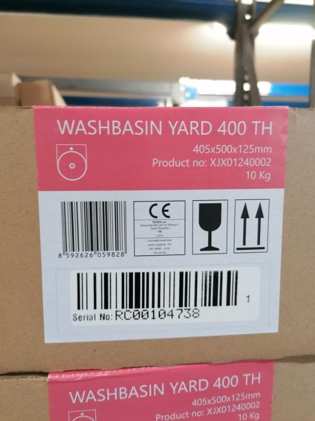Waschbecken Set mit Original-Einbauregal und Schwarz Zubehör, Waschbecken zur Wandmontage mit Hahnlo