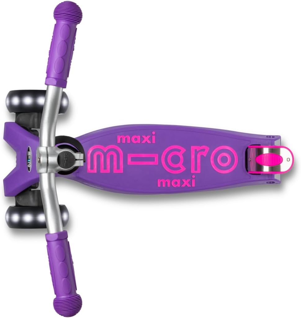Maxi micro™ Deluxe Pro LED | Das ORIGINAL | Kinder Roller ab 5 Jahren | Premium Kinderroller von 5-7