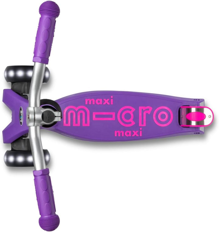 Maxi micro™ Deluxe Pro LED | Das ORIGINAL | Kinder Roller ab 5 Jahren | Premium Kinderroller von 5-7