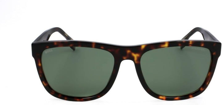 BOSS HUGO 1439/S Brille, Havana, 58 für Herren, Havana