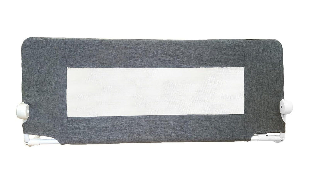Safetots Deluxe Denim Bettgitter Grau, 100cm breit x 40cm hoch, Bettschutzgitter für Kleinkinder zur
