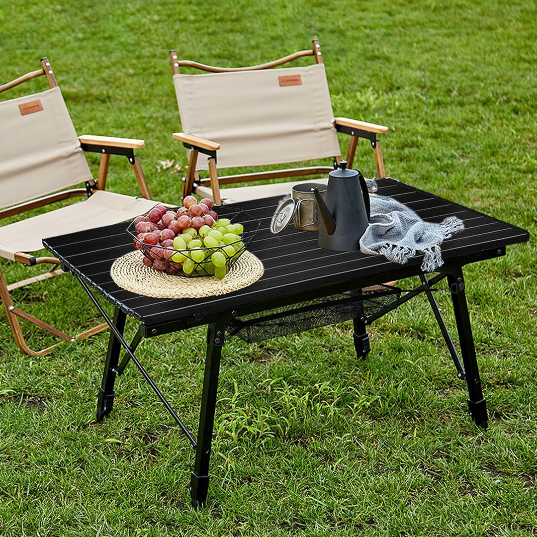 XMTECH Alu Campingtisch Klappbar Camping Tisch Camping Klapptisch Falttisch Picknicktisch Reisetisch