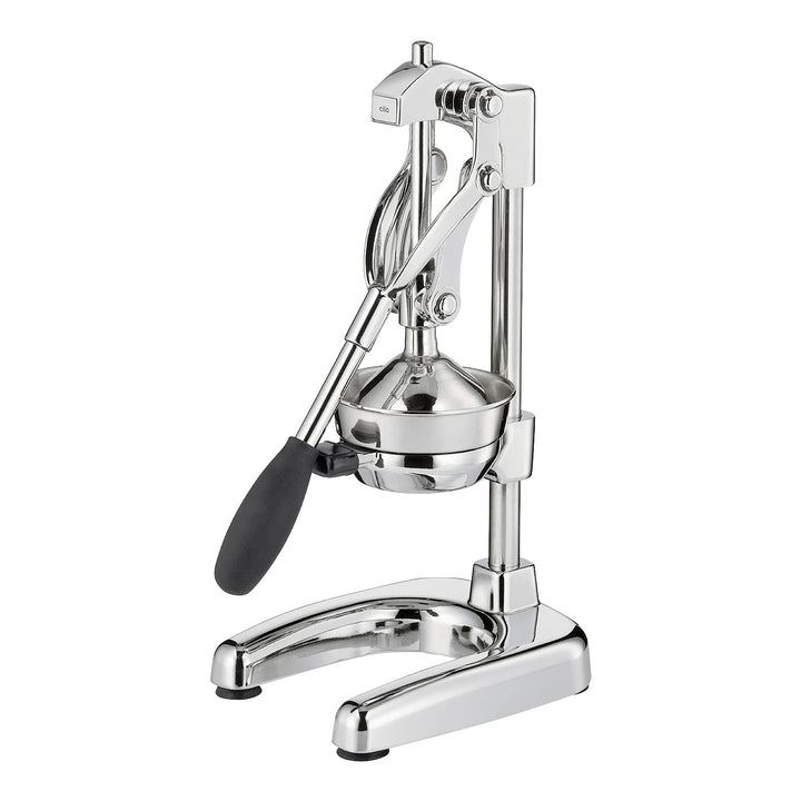 Cilio AMALFI Saftpresse Manuell | rostfreier Edelstahl | Zitruspresse Handpresse für 25% mehr Saft |