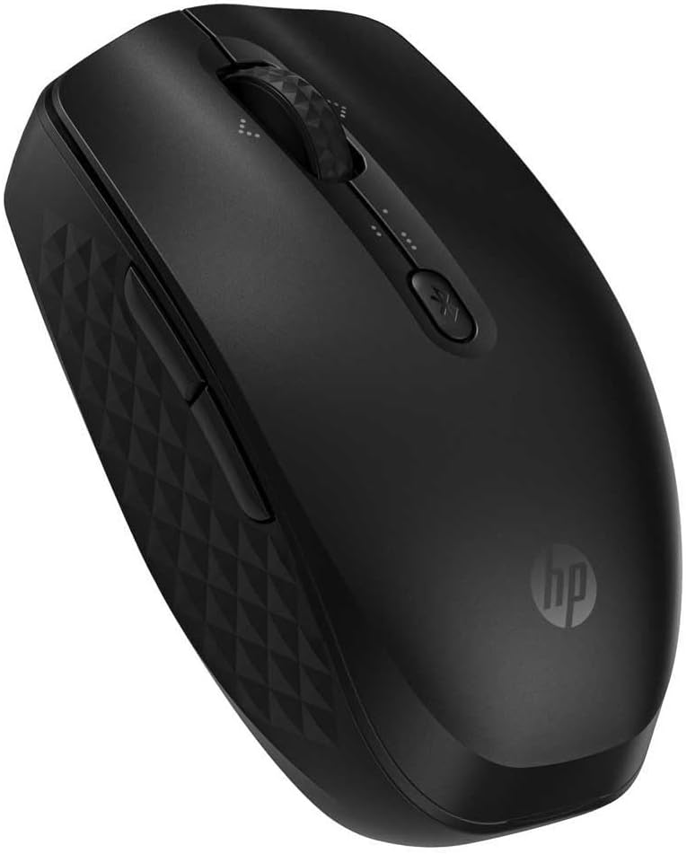 HP 420 Programmierbare Bluetooth-Maus, 6 Tasten, 4000 DPI, Ergonomisches Design, Multi-Device-Konnek