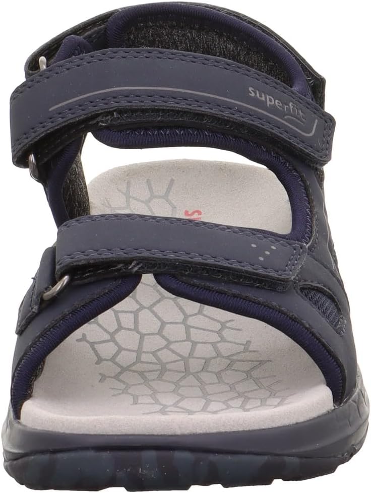 Superfit Jungen Criss Cross Sandale 27 EU Weit Blau 8030, 27 EU Weit Blau 8030