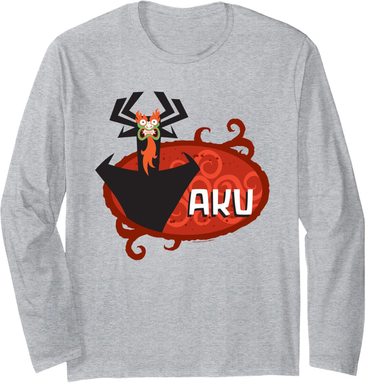 Samurai Jack Aku Red Vines Langarmshirt