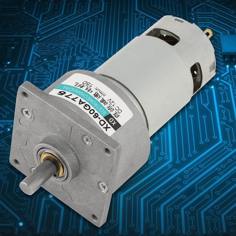 DC12V / 24V 35W Mini-DC-Getriebemotor Metall Geschwindigkeit einstellbar grossen Drehmoment Motor CW