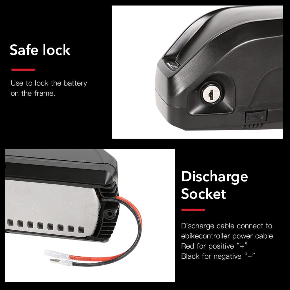 SEASON 36V 48V 52V Ebike Akku Hailong 13-20Ah Ebike Batterie passt für Elektrofahrrad 1000W / 750W /