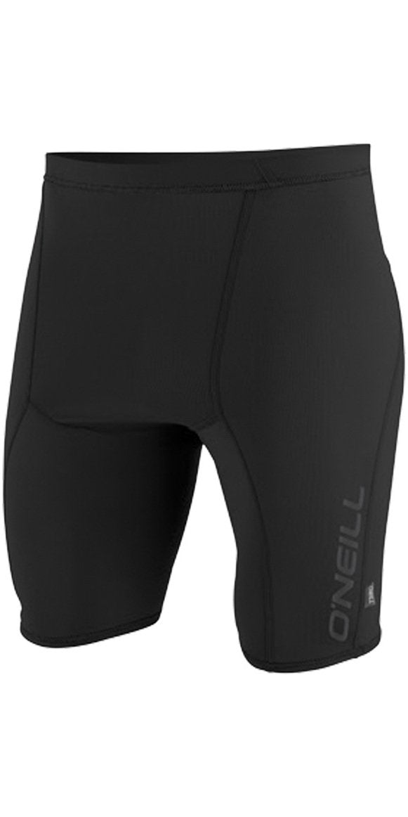 O';Neill Thermo-X Thermo-Segeln Bootfahren Wassersport Shorts Schwarz - Easy Stretch Thermofutter Sc