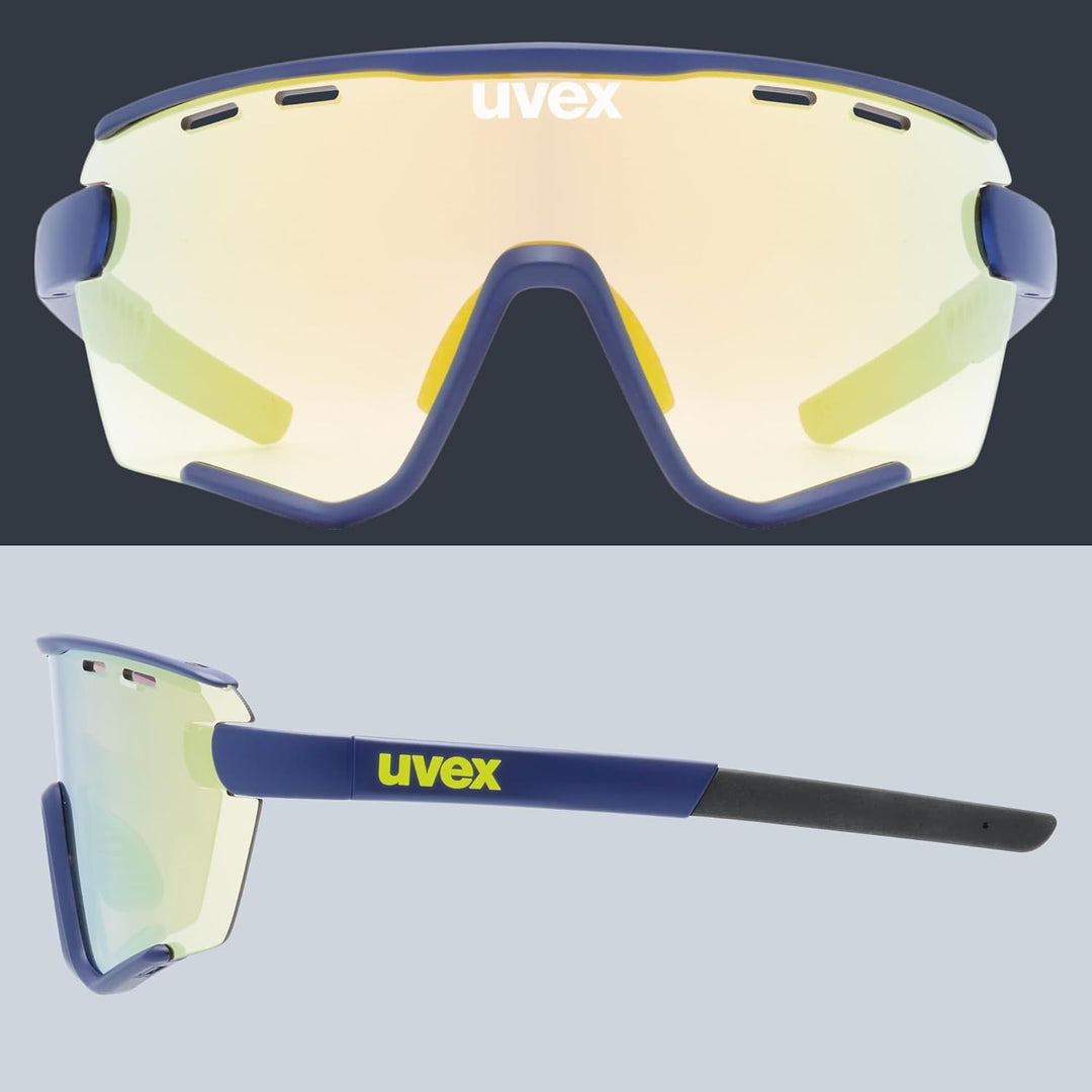 uvex sportstyle 236 S Set - Sportbrille für Damen und Herren - inkl. Wechselscheiben - beschlagfrei