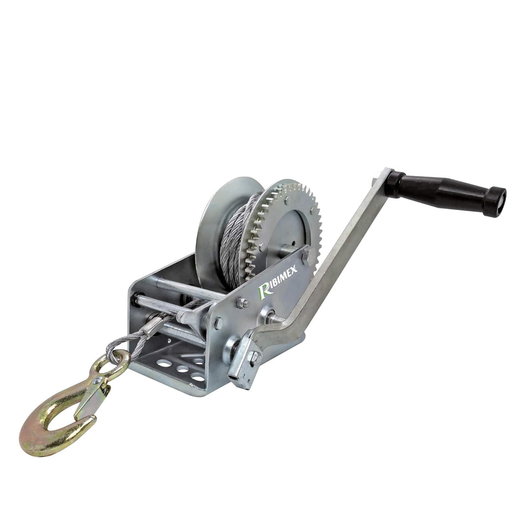 RIBITECH 953 Seilwinde mit Kurbel 1100 kg 1100/2200, 1100/2200