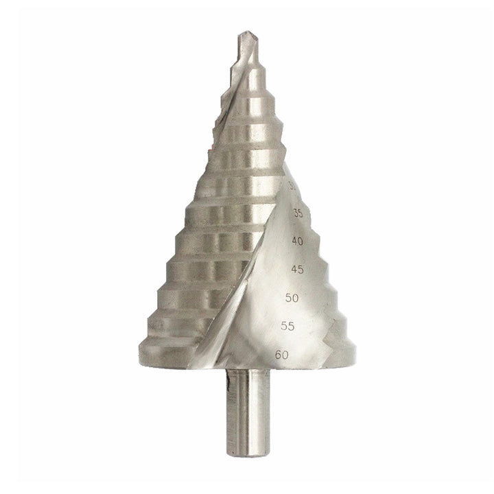 LEXPON Profi Stufenbohrer Spiralnut HSS Kegelbohrer HSS-Stufenbohrer Schälbohrer mit box Konusbohrer