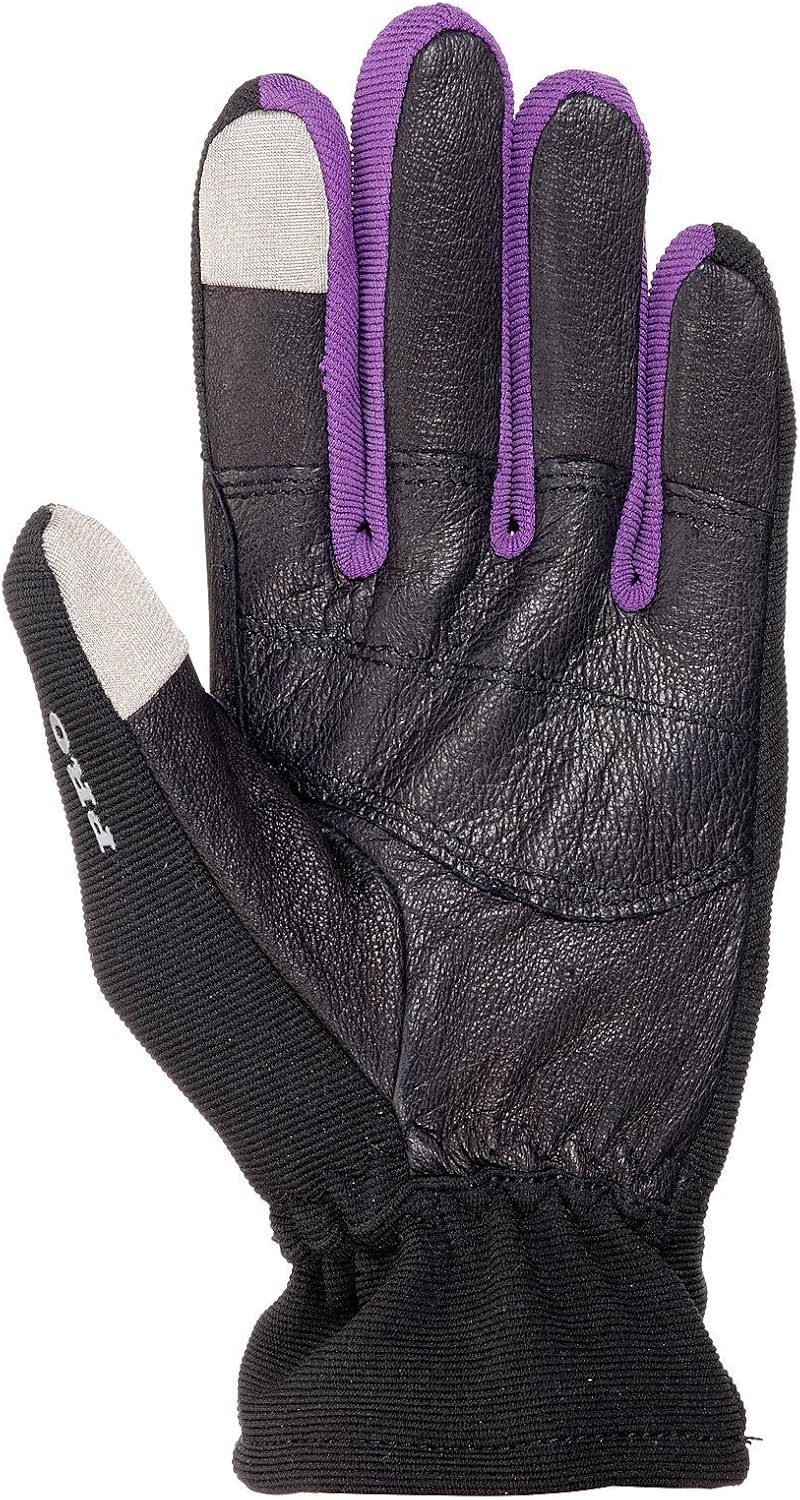 VM Western Sports Damen Reithandschuh Ladies lila Pro M Handschuh, M