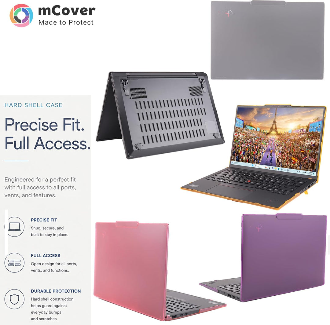 mCover Hartschalen-Schutzhülle, nur kompatibel mit Lenovo ThinkPad X1 Carbon Gen 12/13 Windows Noteb