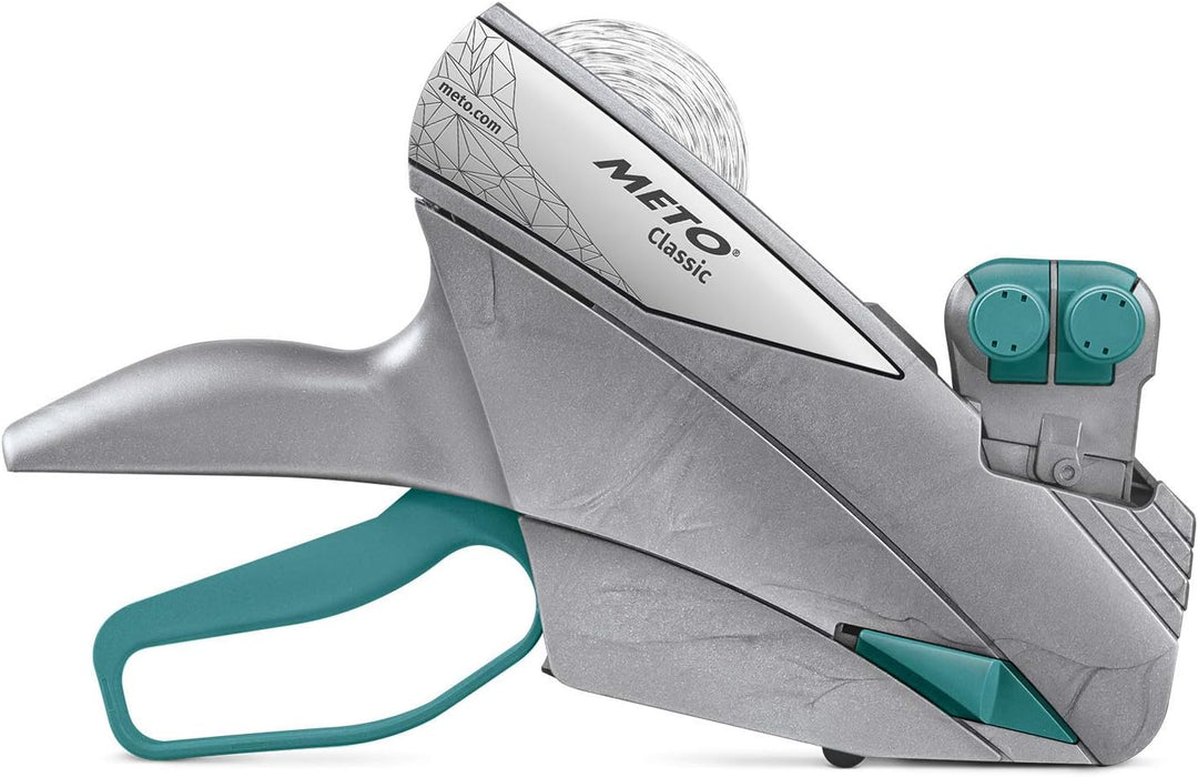 Meto Classic M Preisauszeichner Set – Preis, Rabatt (2-zeilig, 20-stellig, 26x16 mm Etiketten, sofor