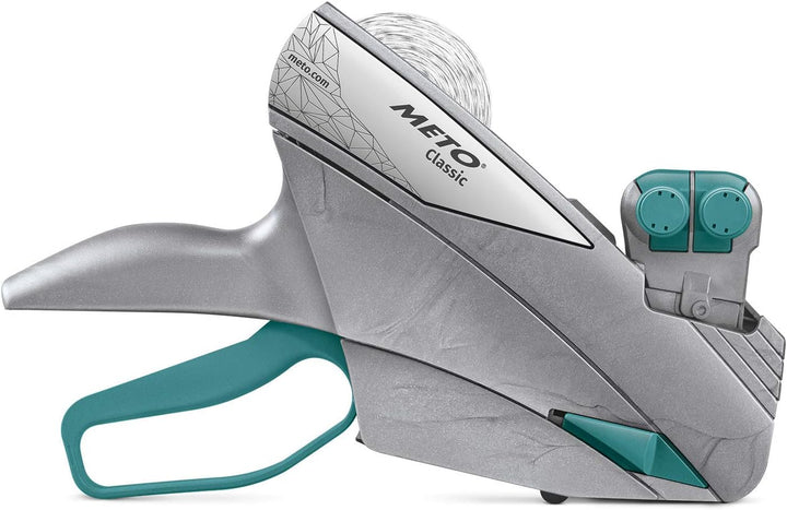 Meto Classic M Preisauszeichner Set – Preis, Rabatt (2-zeilig, 20-stellig, 26x16 mm Etiketten, sofor