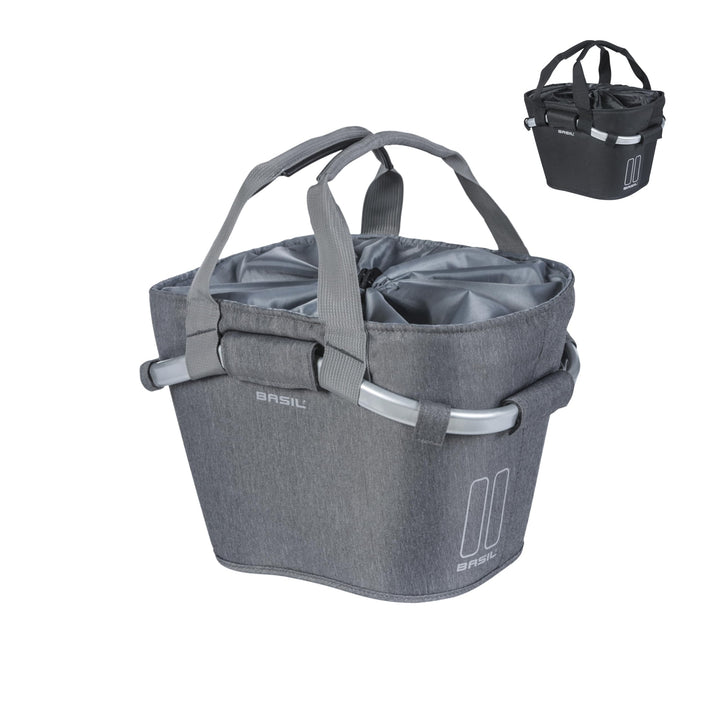 Basil Vorderradkorb Grey Melee, Grey Melee