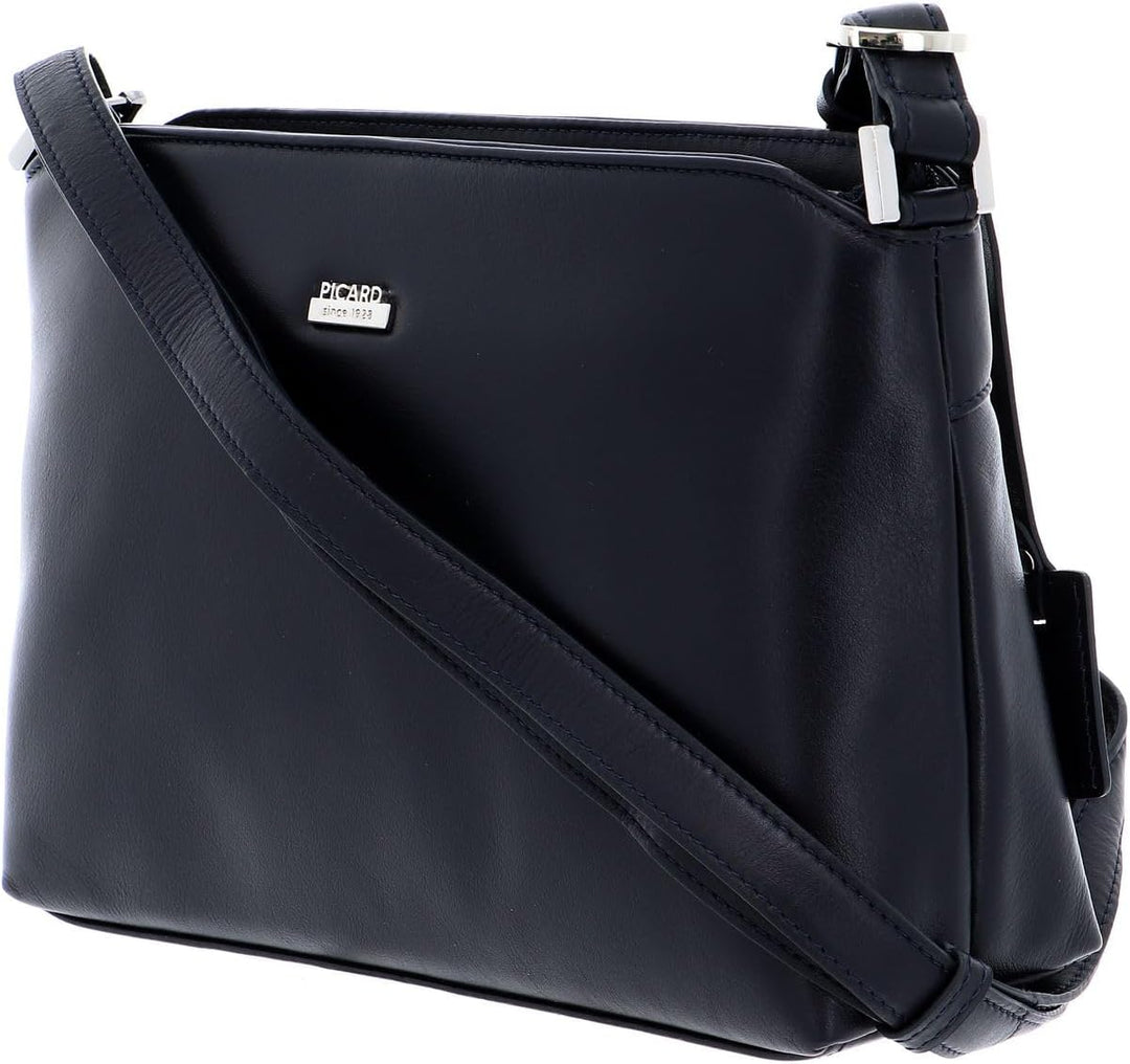 Picard Damen Schultertasche REALLY aus Echtleder Mittel, OneSize | mit Reissverschluss | Schultertas