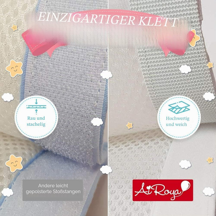 Airoya® Airflow Mesh Nestchen für zweiseitige massive Endbetten, Premium doppellagig für extra Polst