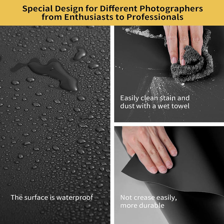 Selens PVC Hintergrund 120x200cm Wasserdicht Fotografie Hintergründe Matte und Glatte Doppelseitiger