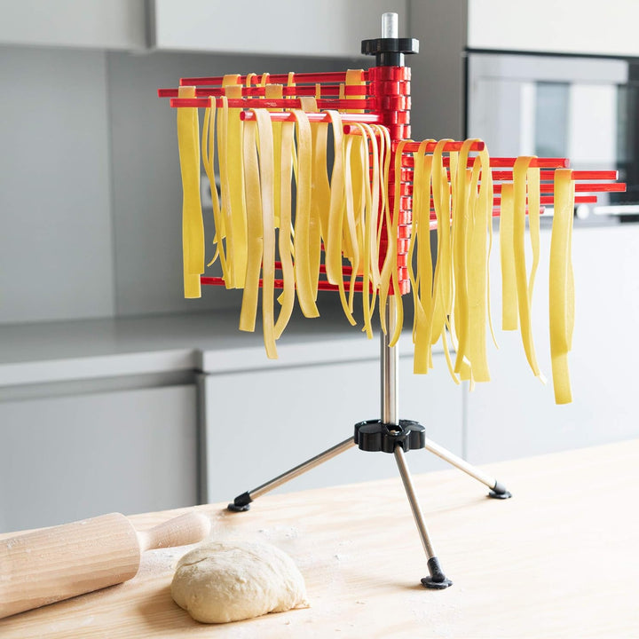 Navaris Nudeltrockner Nudelständer - Nudelständer zum Trocknen von Pasta zusammenklappbar - Nudel Tr