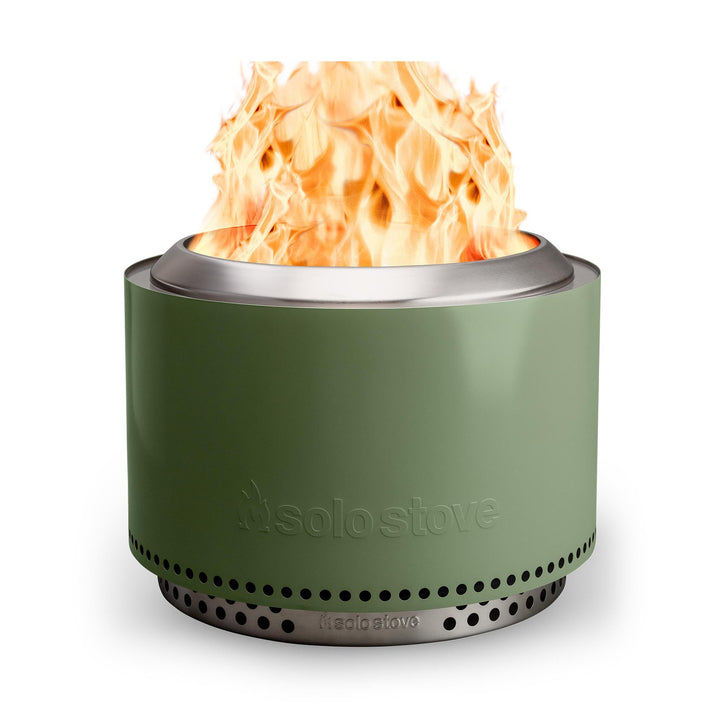 Solo Stove Feuerschale Yukon 2.0 mit Standfuss | Feuerstelle für Raucharme Holzverbrennung, Herausne