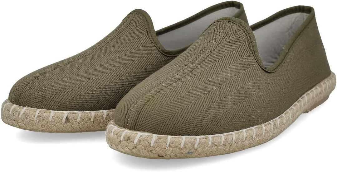 PAYMA - Herren Espadrilles Sommerpantoffeln aus Canvas. Sommerschuhe Segeltuch. Freizeitschuhe. Bras